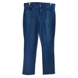 NYDJ Marilyn Lift Tuck High Rise Jeans Classic Western Normcore Preppy 16